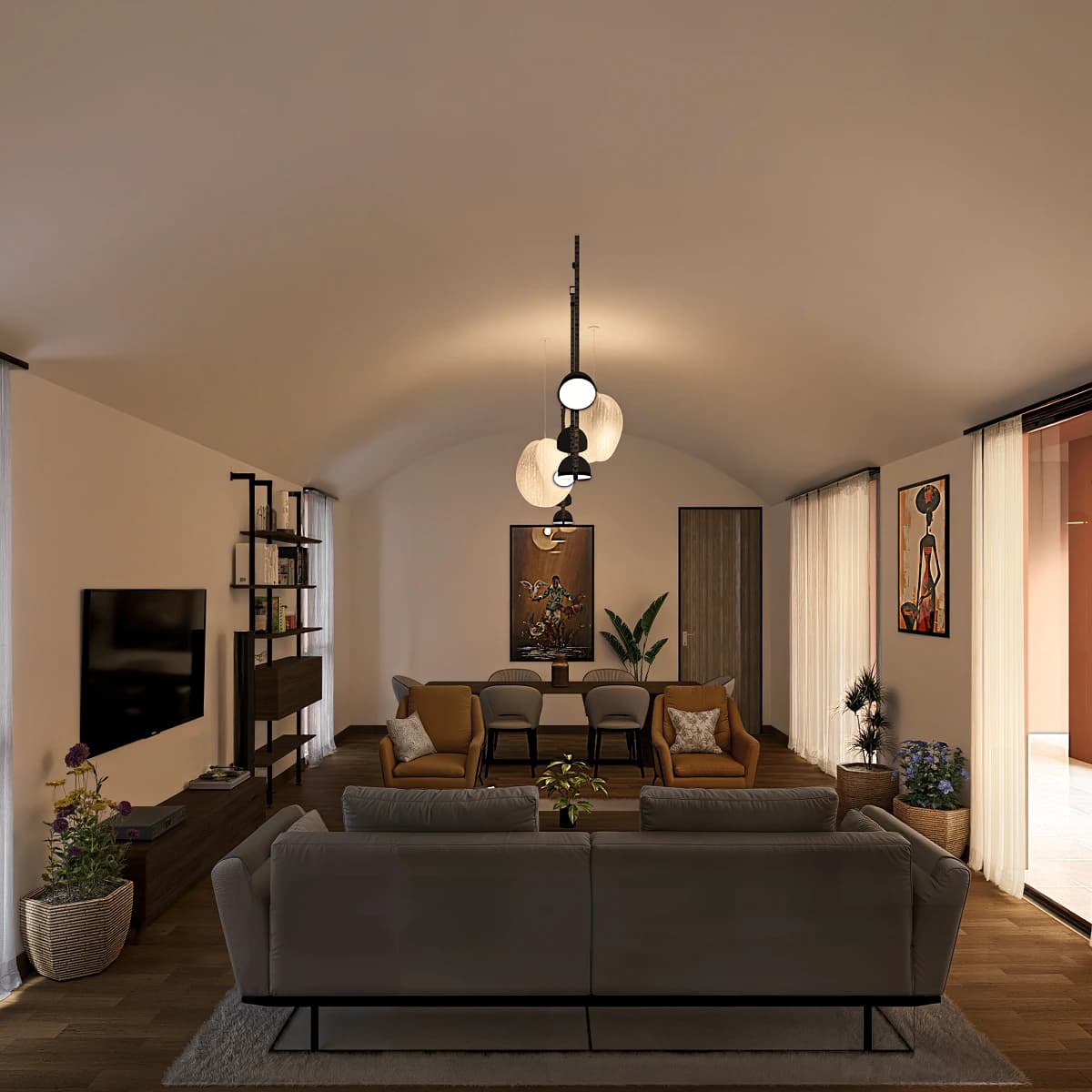 Infographie 3D — modélisation architecturale